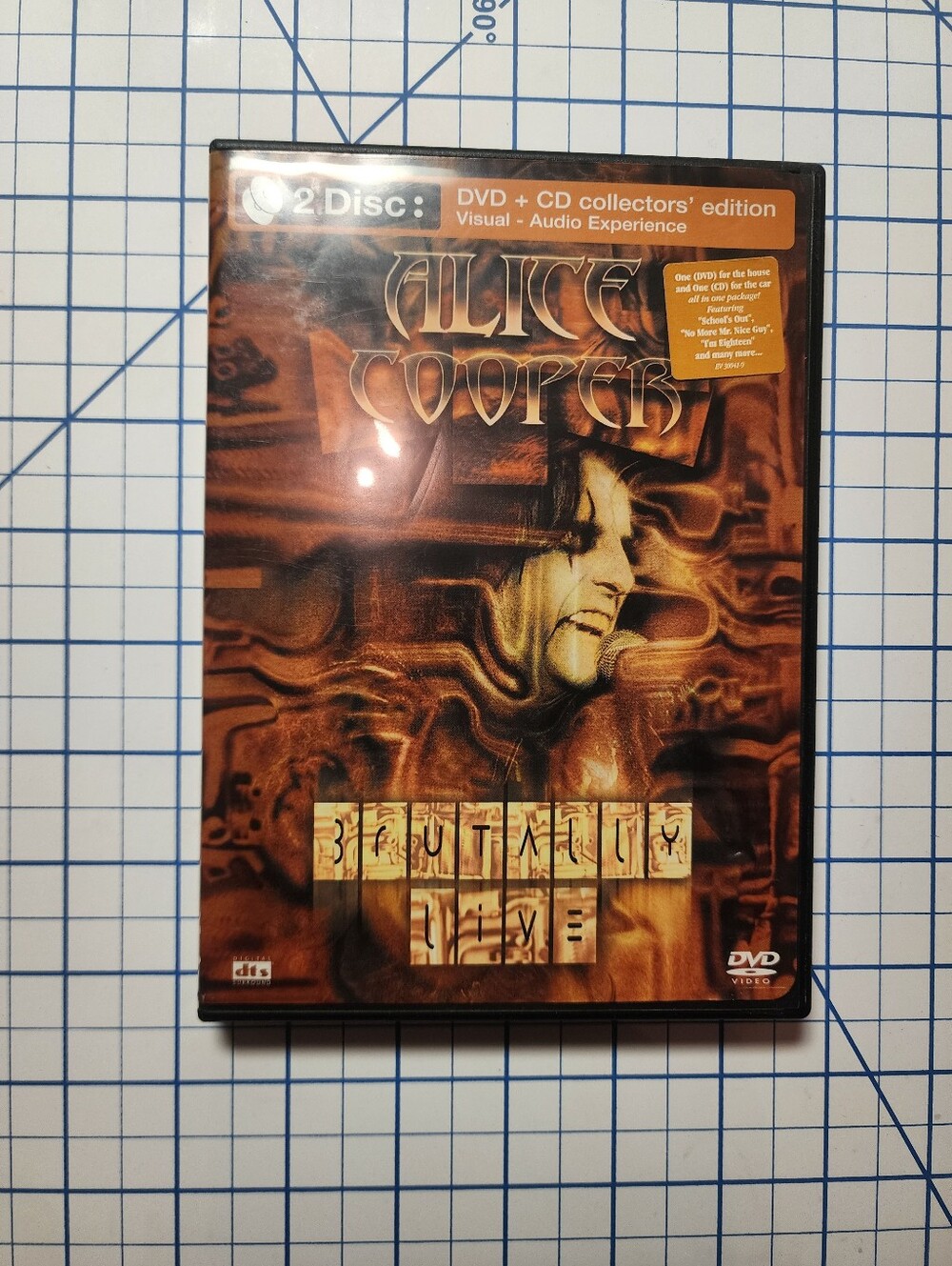 2/25$ "Brutally Live" DVD + CD - Brown Edition